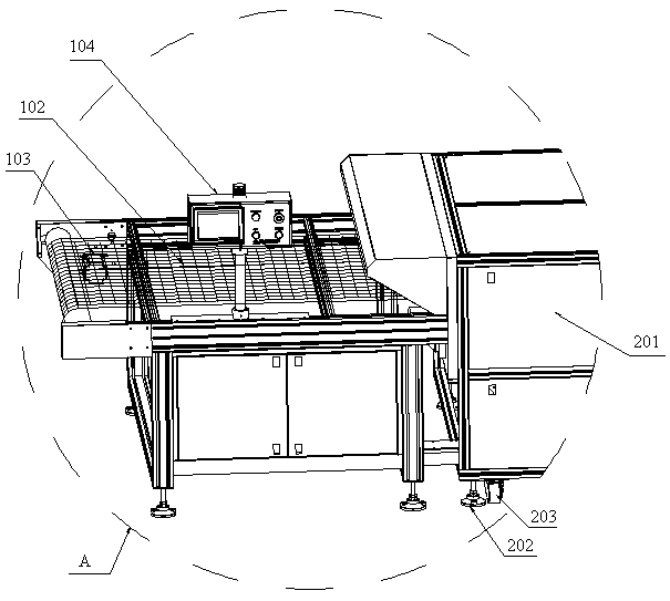 Three-phase equilibrium efficient and uniform-temperature hot-blast air tunnel furnace drying device