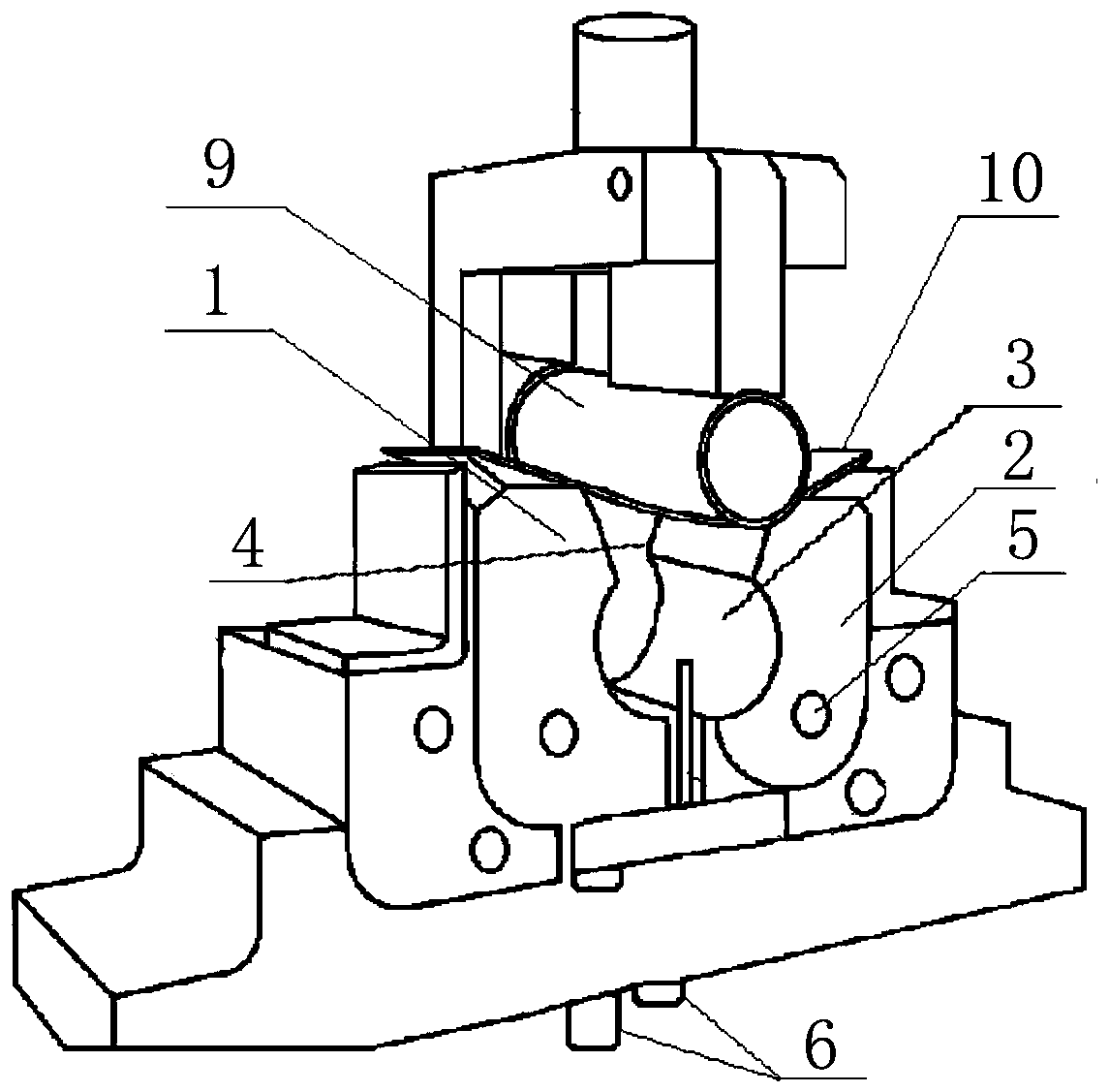 Machining method of split sleeve