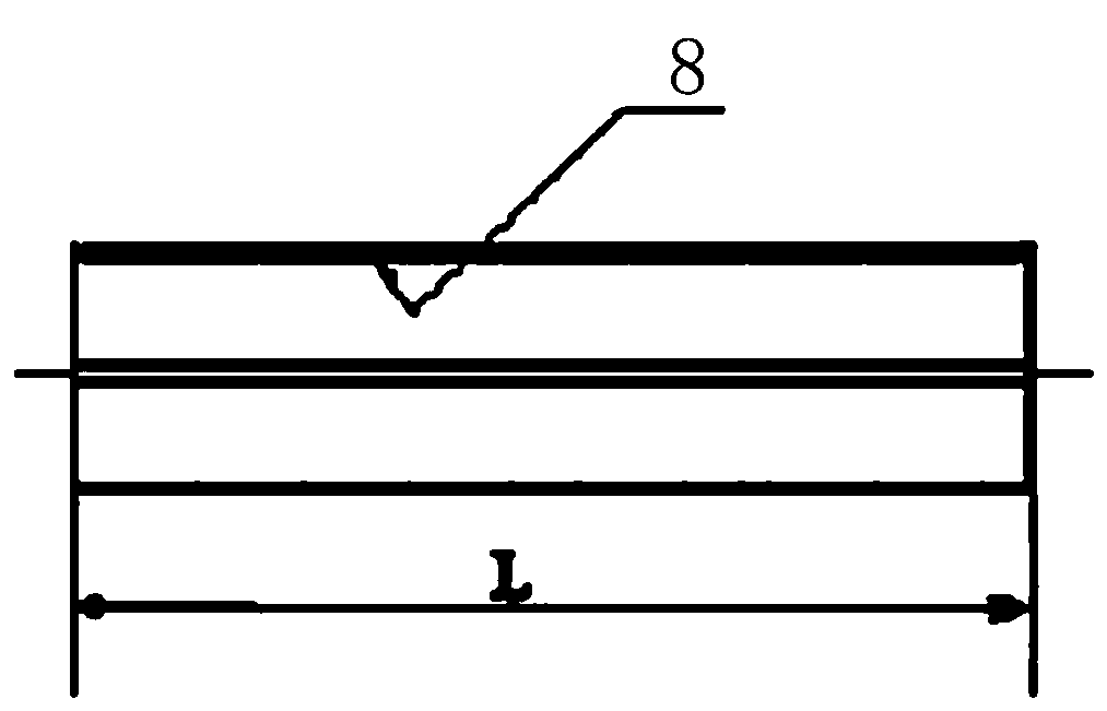 Machining method of split sleeve