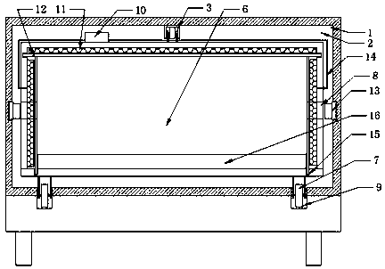 Automobile trunk structure