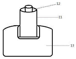 Dust collector sucking head and dust collector containing same