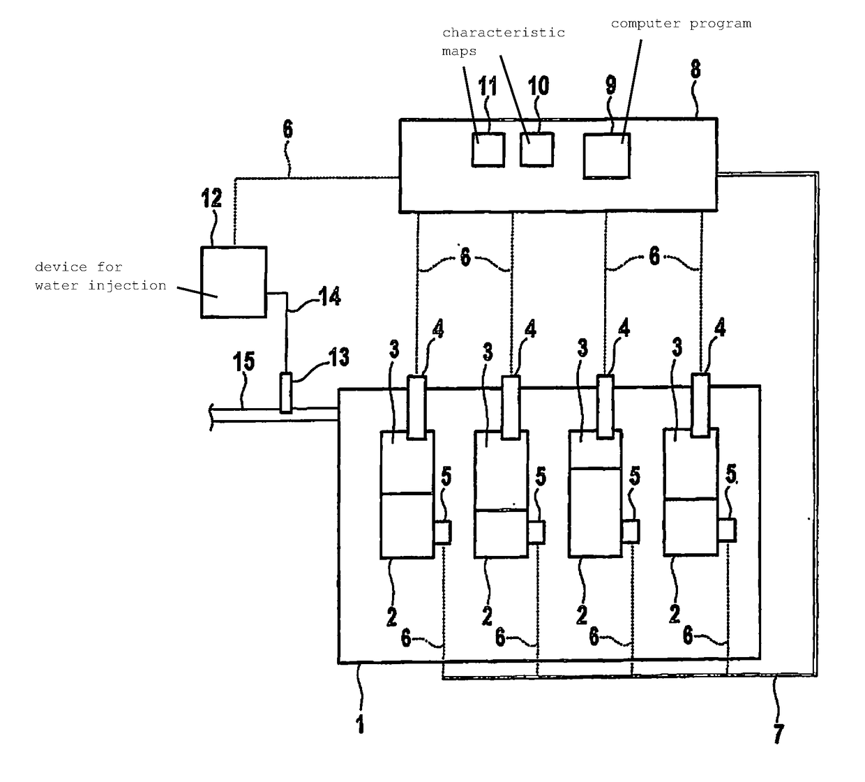 Method for knock control of an internal combustion engine