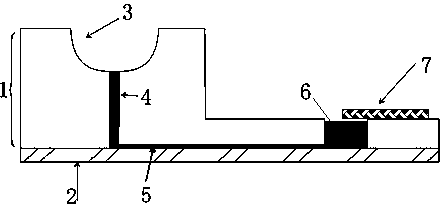 Automatic microfluid sample introduction device capable of realizing unpowered sequential sample introduction and application thereof