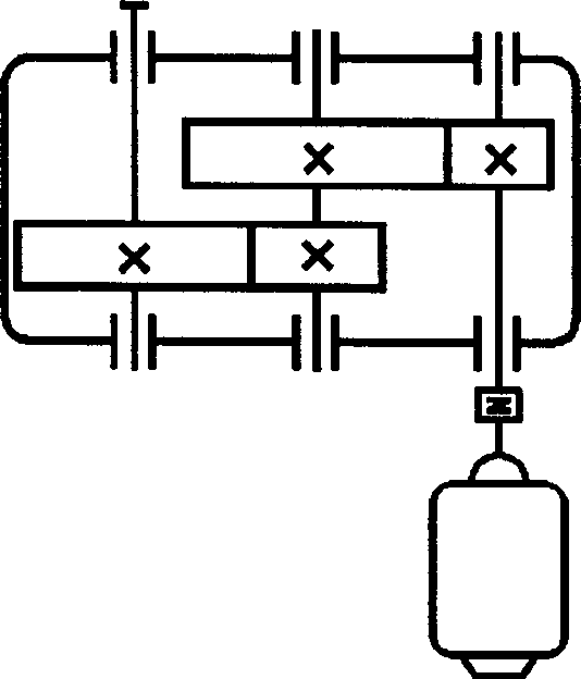 Particle swarm optimization method for two-stage transmission scheme based on fuzzy matter element