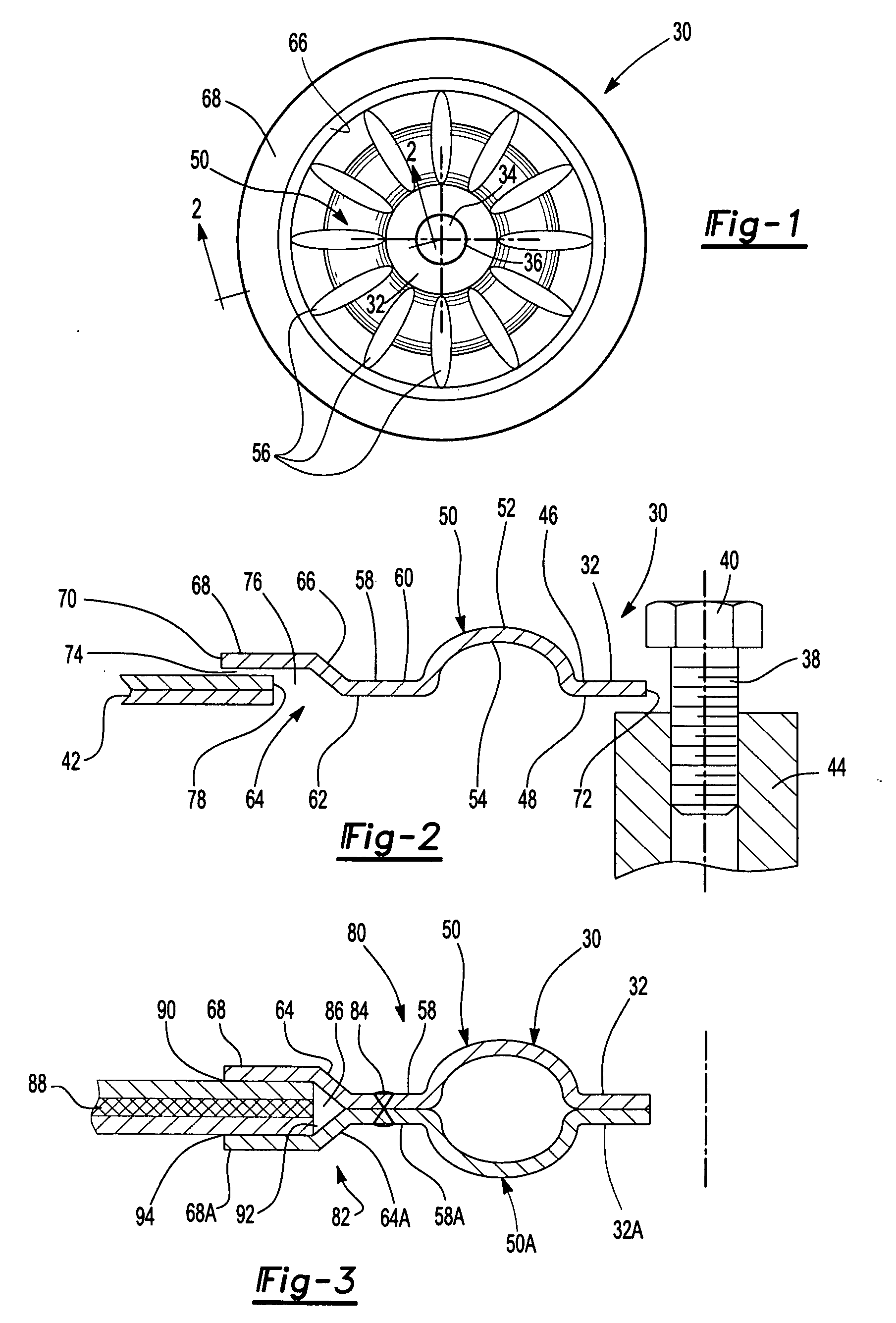 Heat shield and an insulating isolator for the heat shield