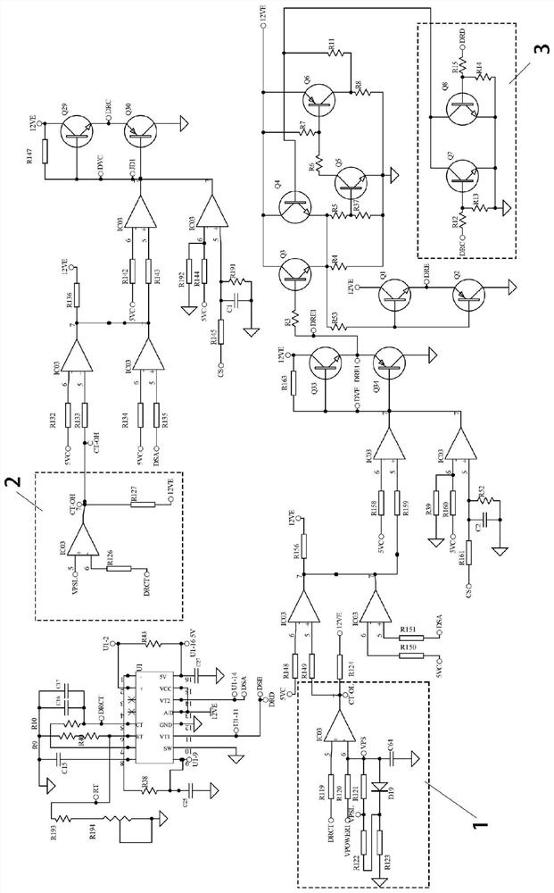 Asymmetric half-bridge stepless power regulation device and method