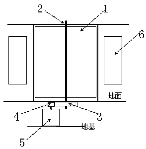 Rotating door capable of generating power