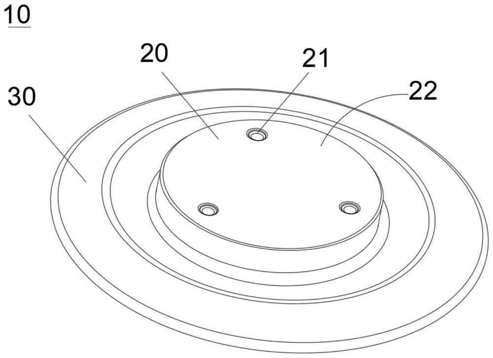 Sealing disc for vacuum sealing