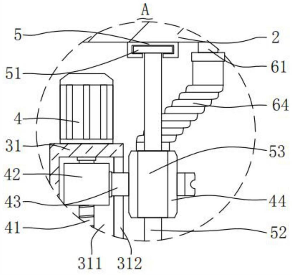 Paint spraying device with drying function used for wooden furniture processing