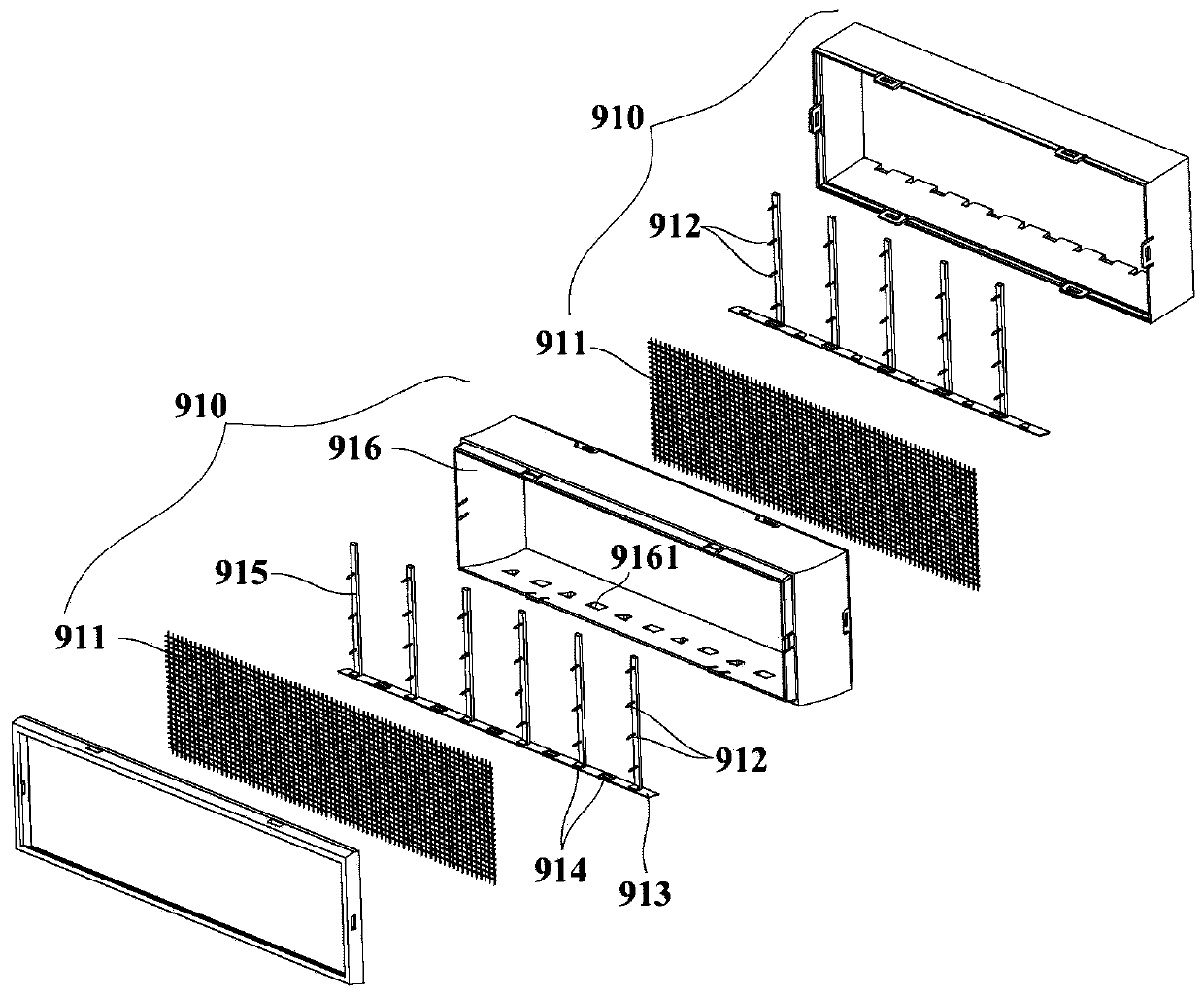 floor type air conditioner indoor unit