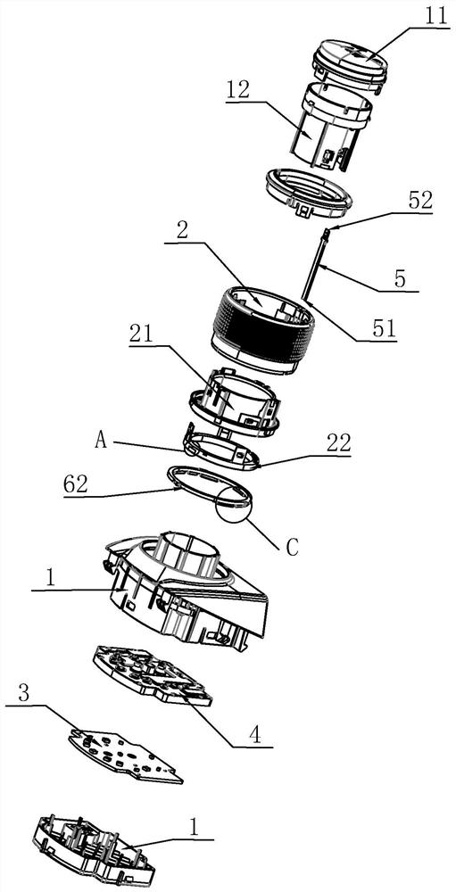 AMT switch for 24V heavy truck