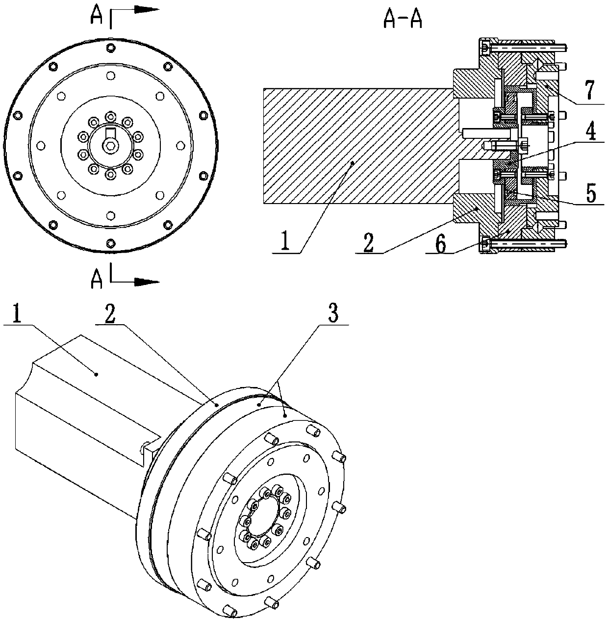 Variable stiffness joint of flexible robot