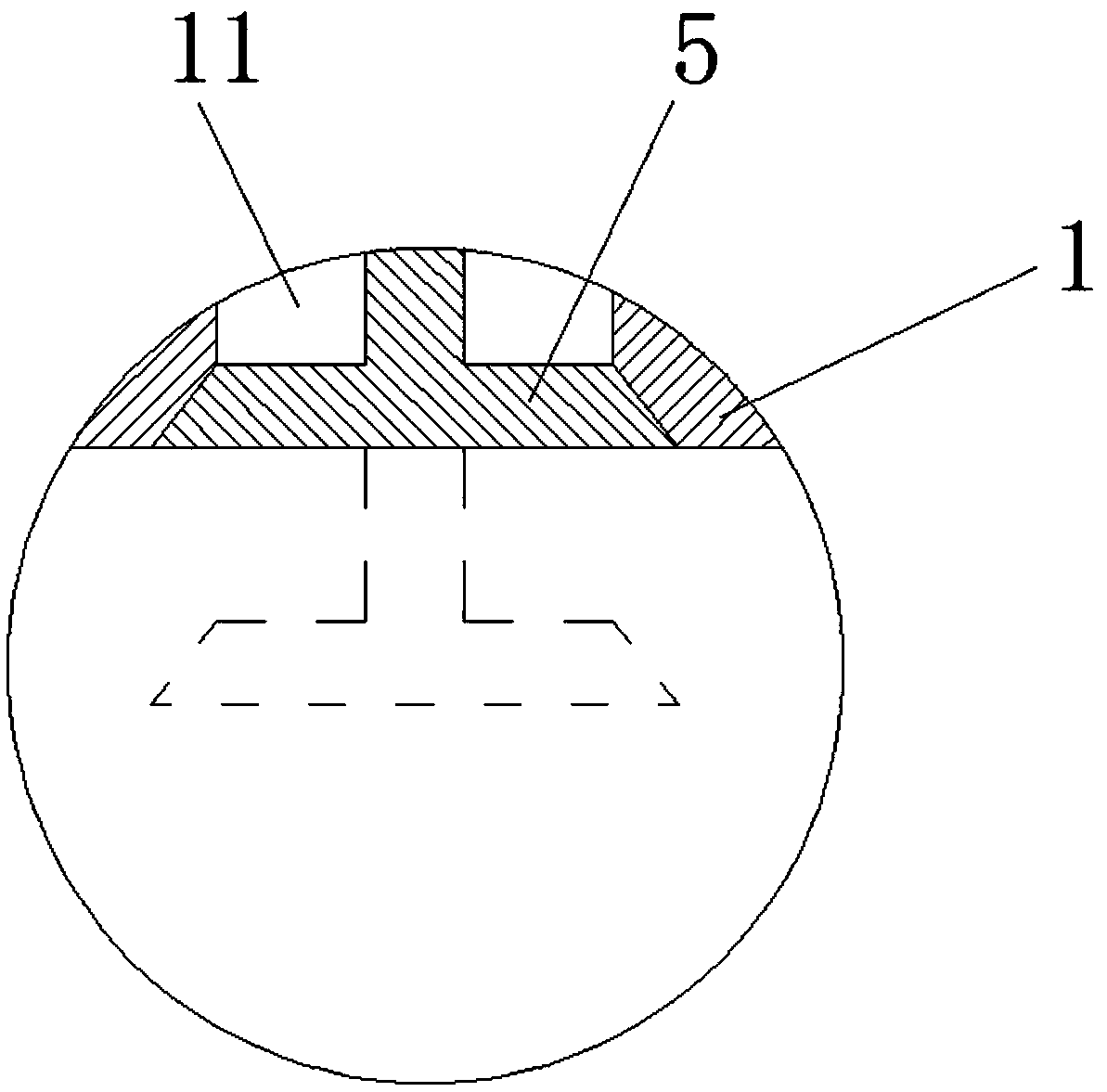 Anal tube exhaust apparatus used after abdominal surgery