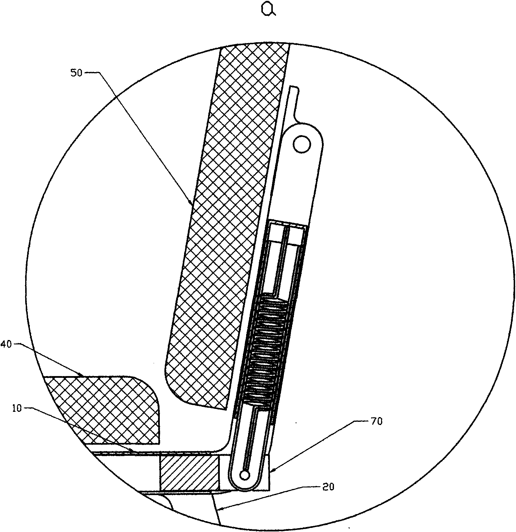 Seating and lying two-purpose seat system