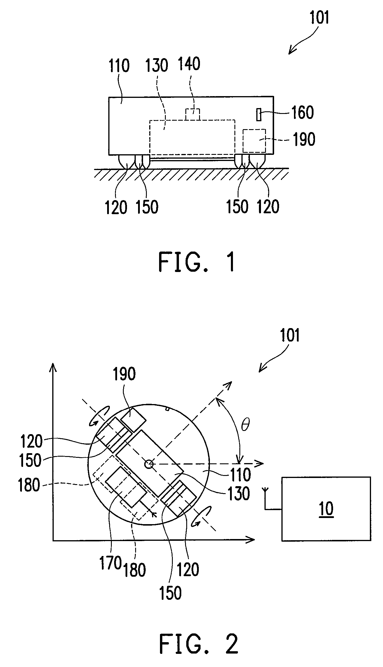 Moving apparatus and method of self-direction testing and self-direction correction thereof