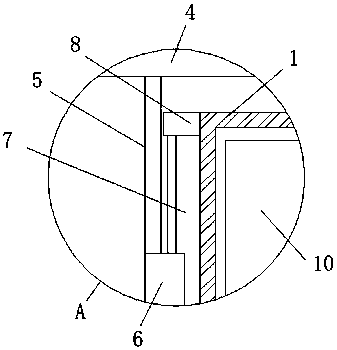 Convenient lifting type laboratory experiment table