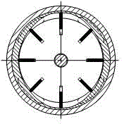 Built-in blade motor type energy recovery absorber