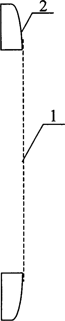 Net making method using pin printing head and its equipment