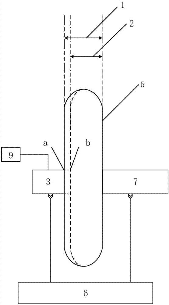 Method for measuring free hemoglobin by double-optical-path modulating transmittance and fluorescence excitation light sources