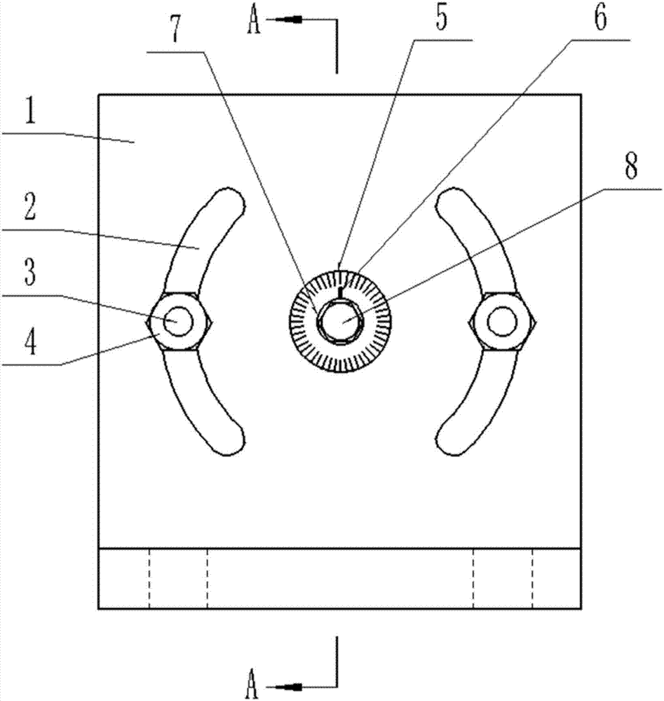 Special lathe support frame for worm rod machining