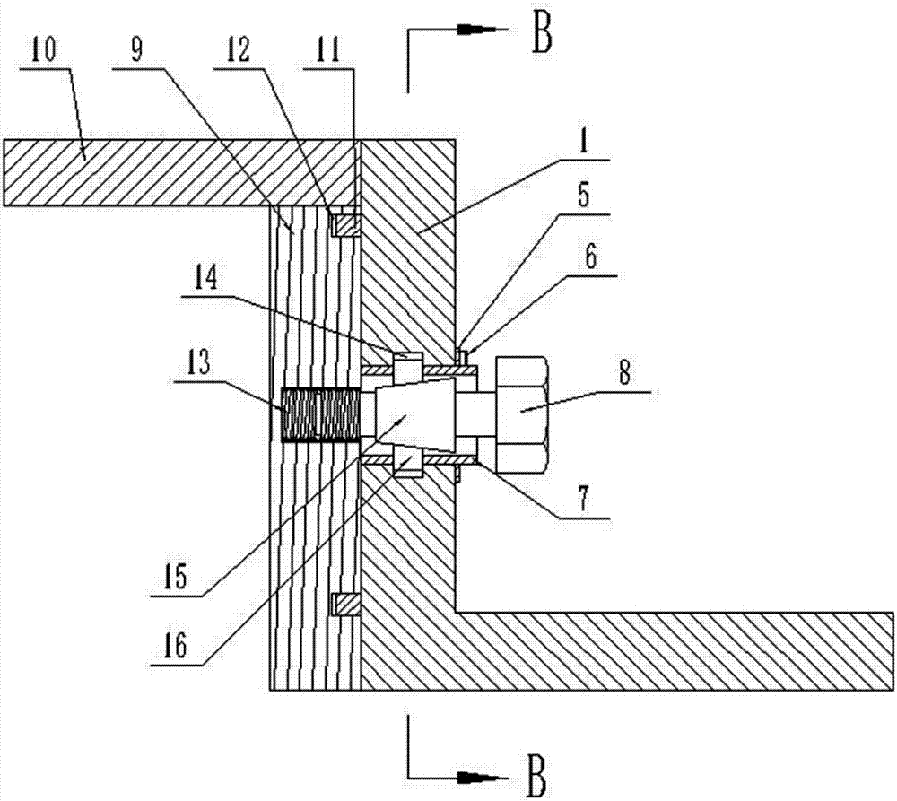 Special lathe support frame for worm rod machining