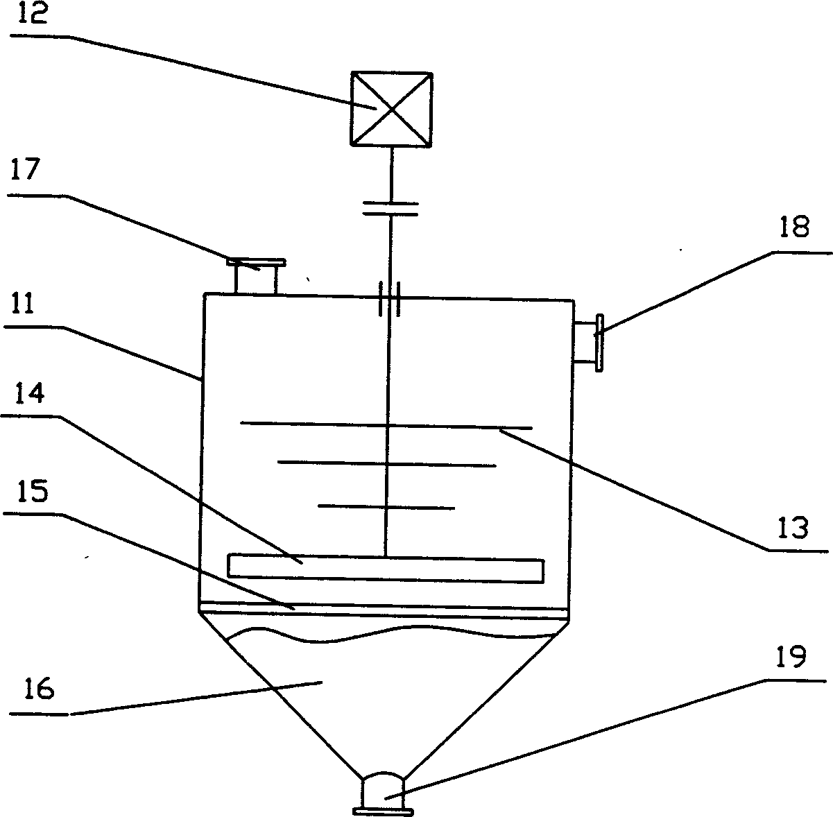 Continuous oil sand separating method and apparatus