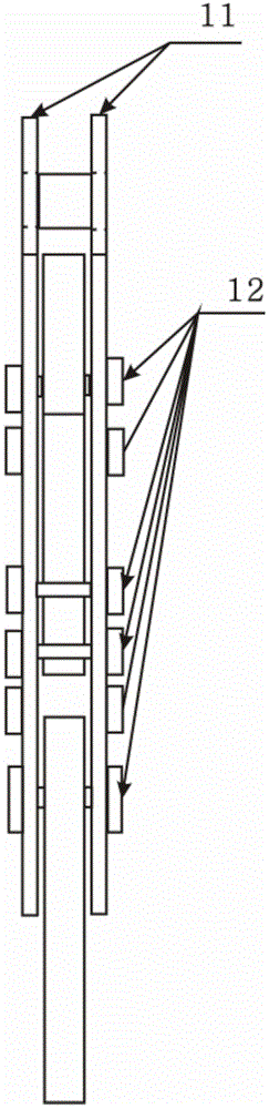 Fusible release device for underwater mooring heavy objects and using method thereof