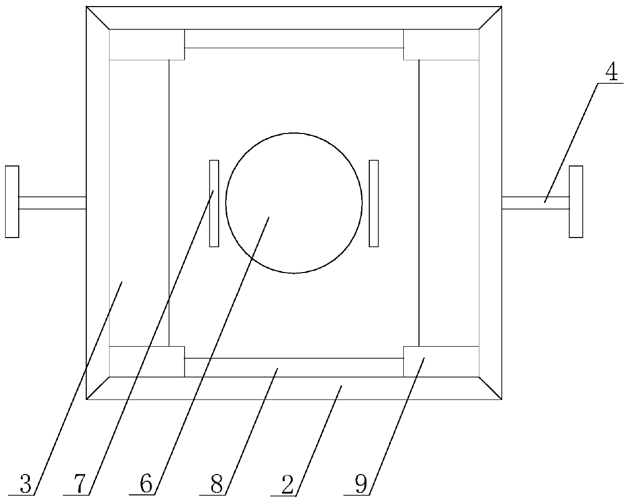 Air duct variable radiator