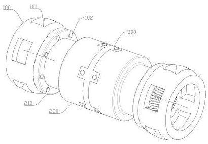 Combined holding device for electric vehicles