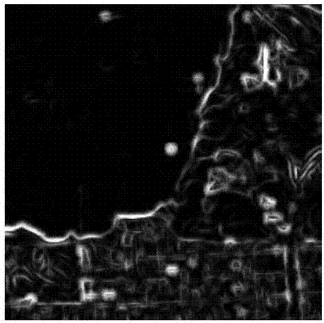 Sketch map extraction method for polarization SAR image