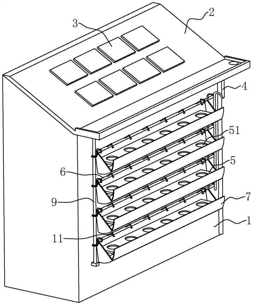 Energy-saving and environment-friendly house building device