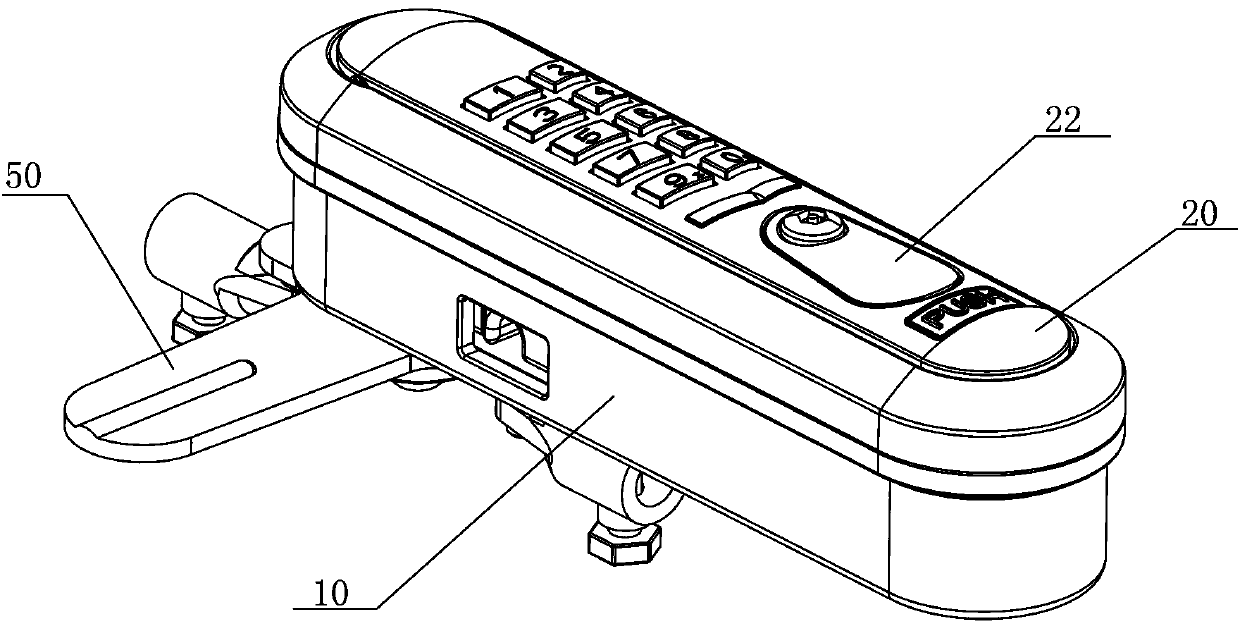 Equipment cabinet lock for preventing vibration retraction