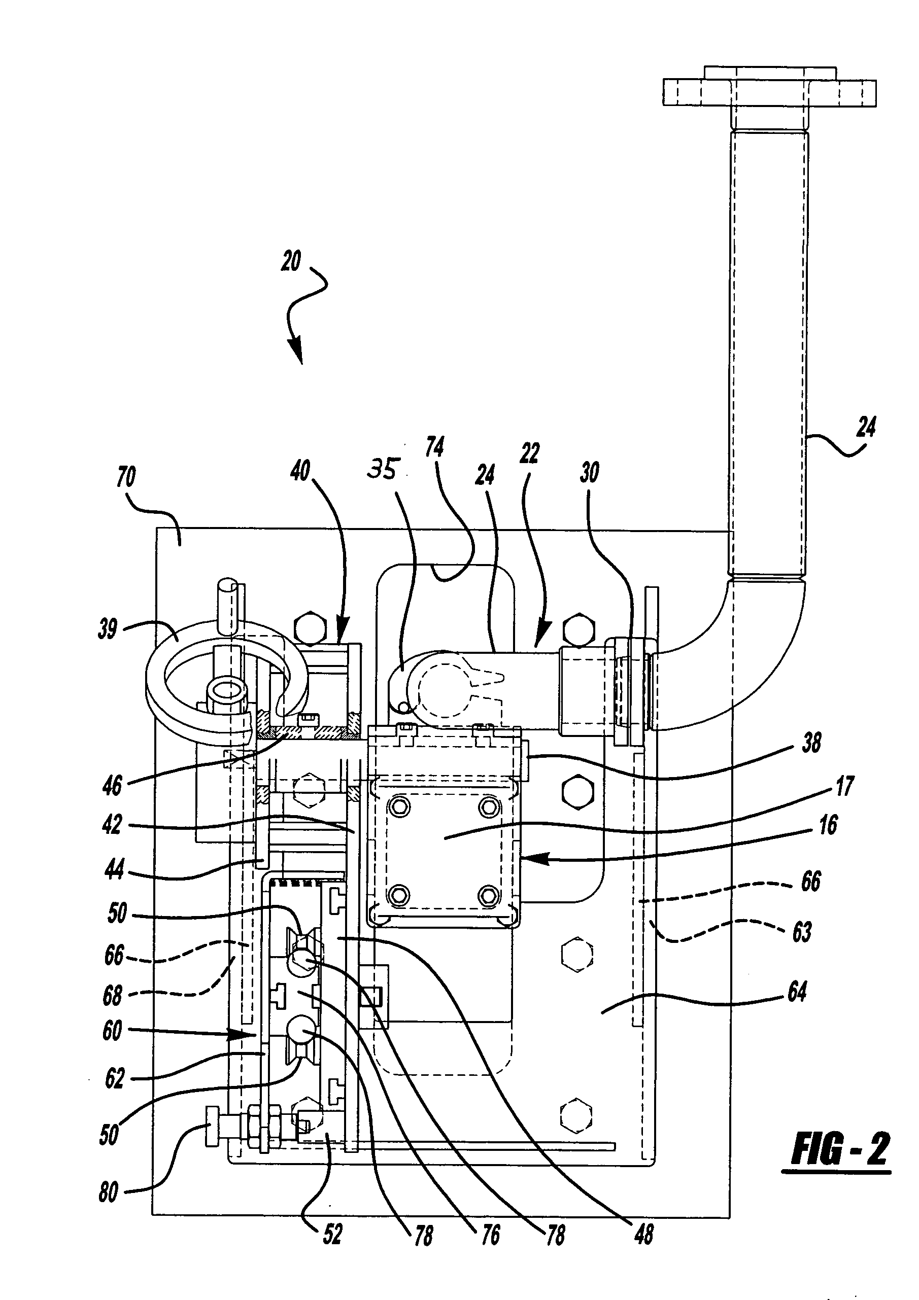 Retractable liquor gun holder for a recovery furnace