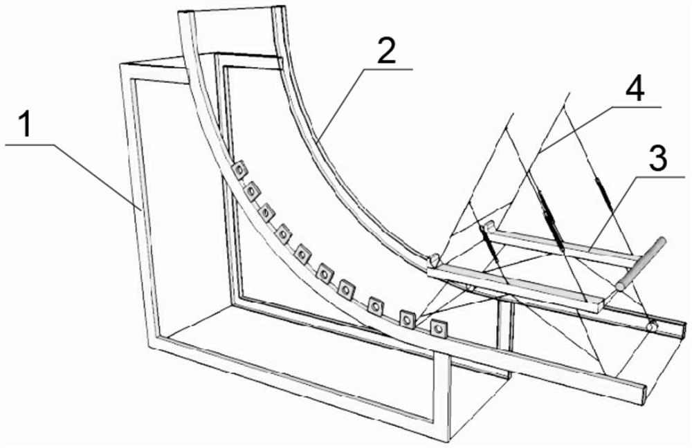 Ceramic tile paving and sizing auxiliary device and construction method