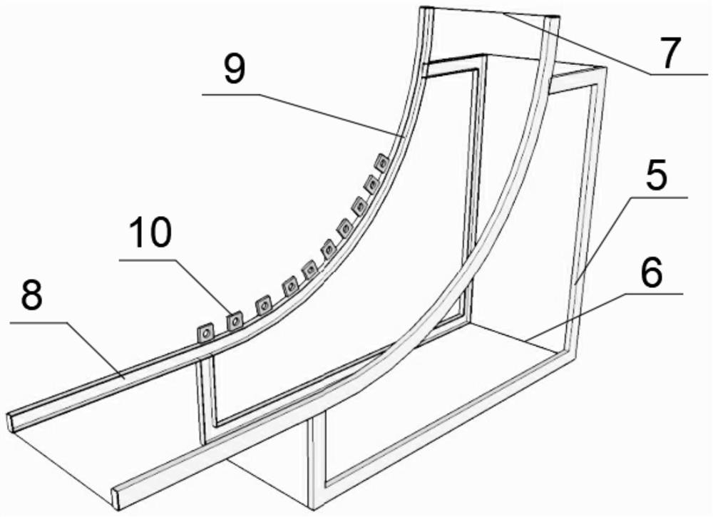 Ceramic tile paving and sizing auxiliary device and construction method