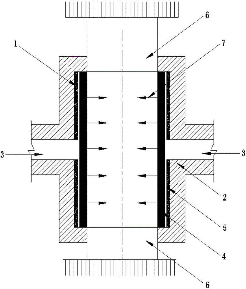 Preparation method and device of high-volume fraction and high-intensity aluminum silicon carbide composite material