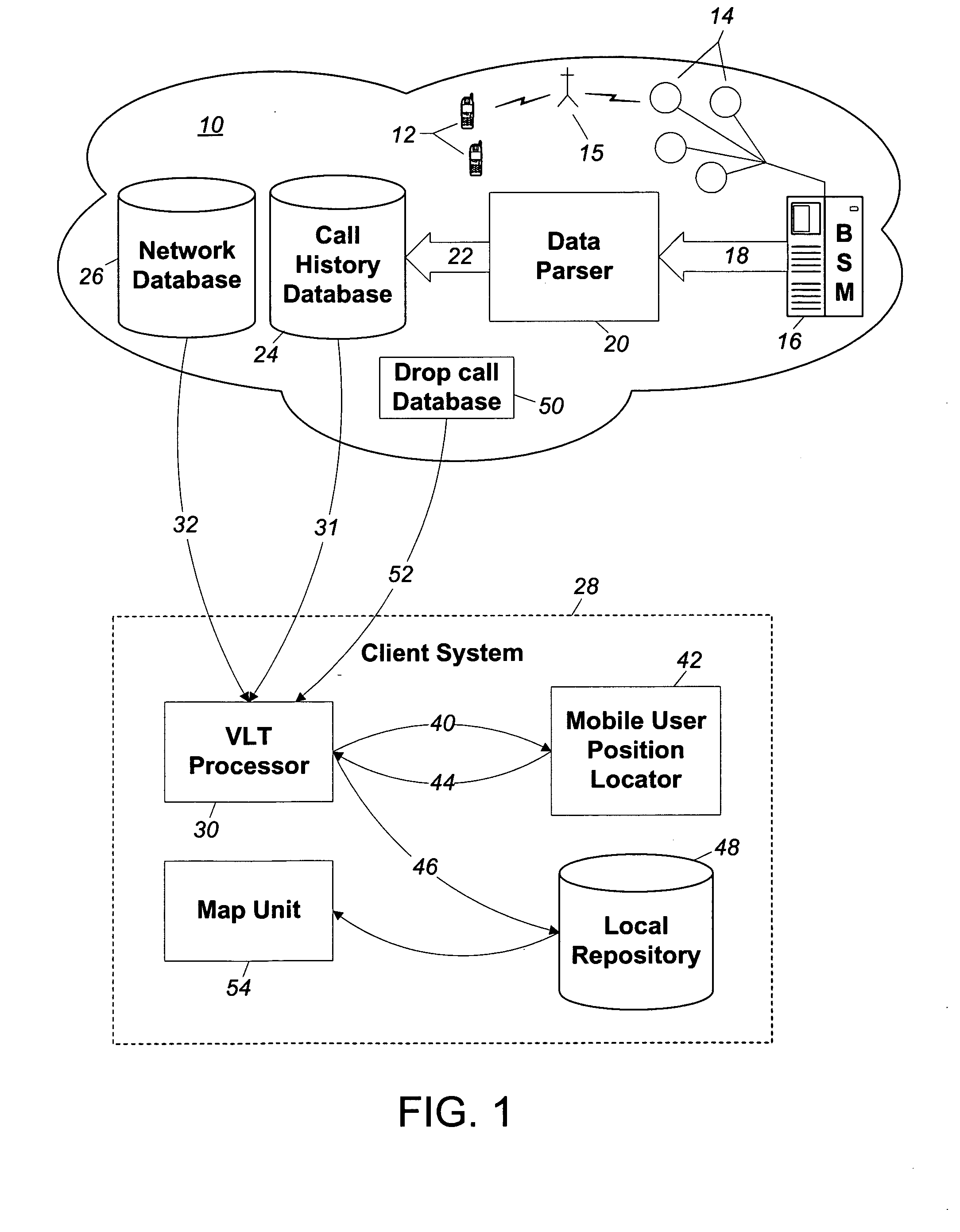 Mobile user location tracking system