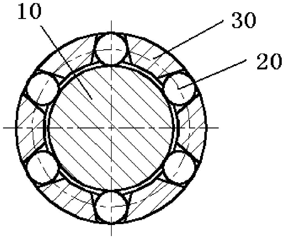 Clamp used for processing thin-wall sleeve component