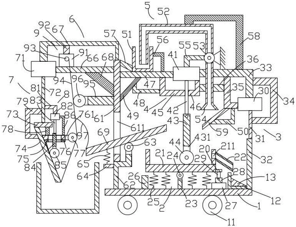 Petroleum coke collecting and conveying device