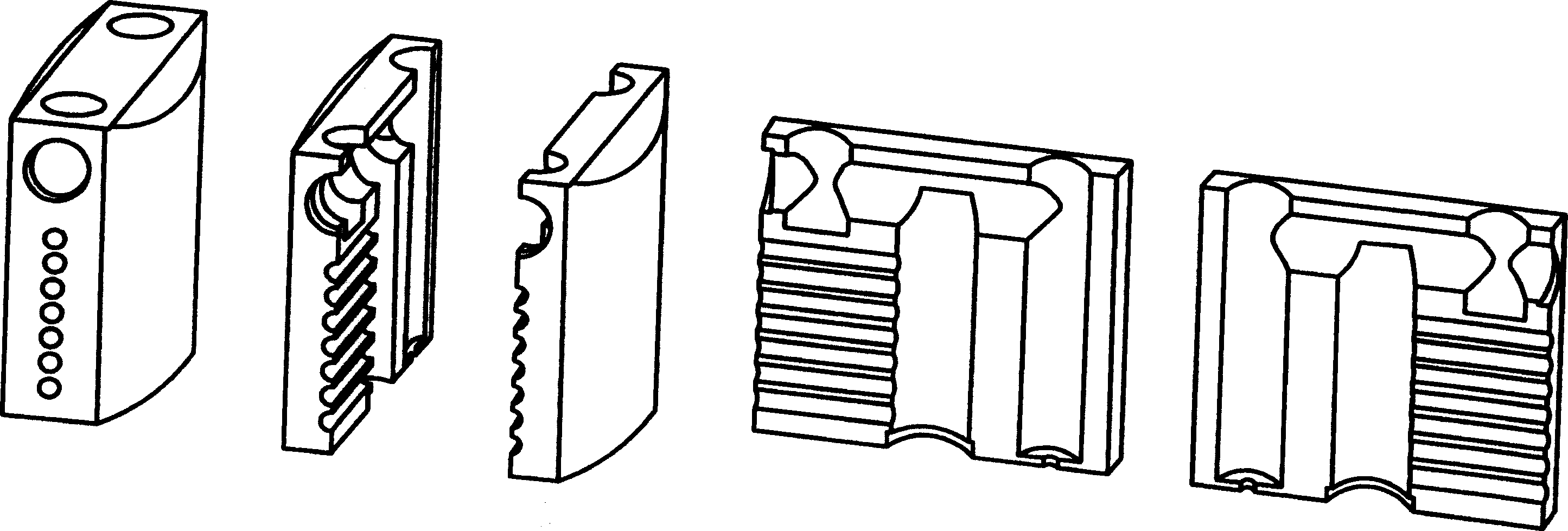 Lock body machining process