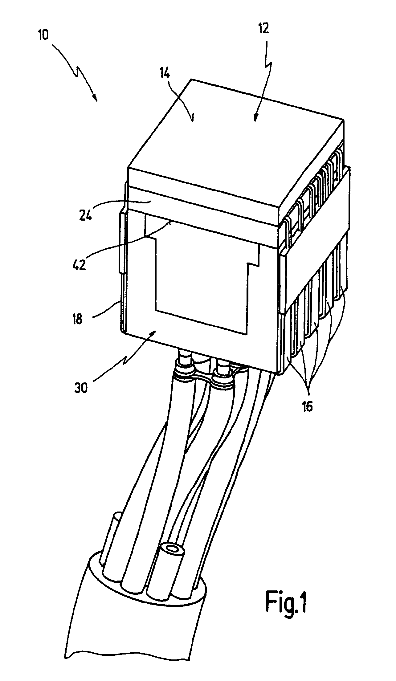 Image pick-up module and method for assembly of an image pick-up module