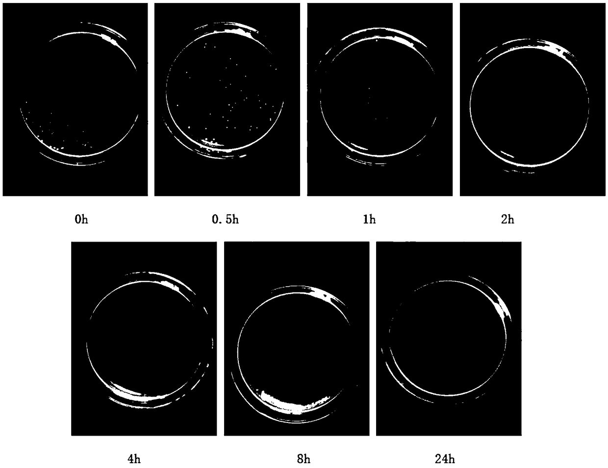 Marine biological peptide acne-removing and repairing mask and preparation method thereof