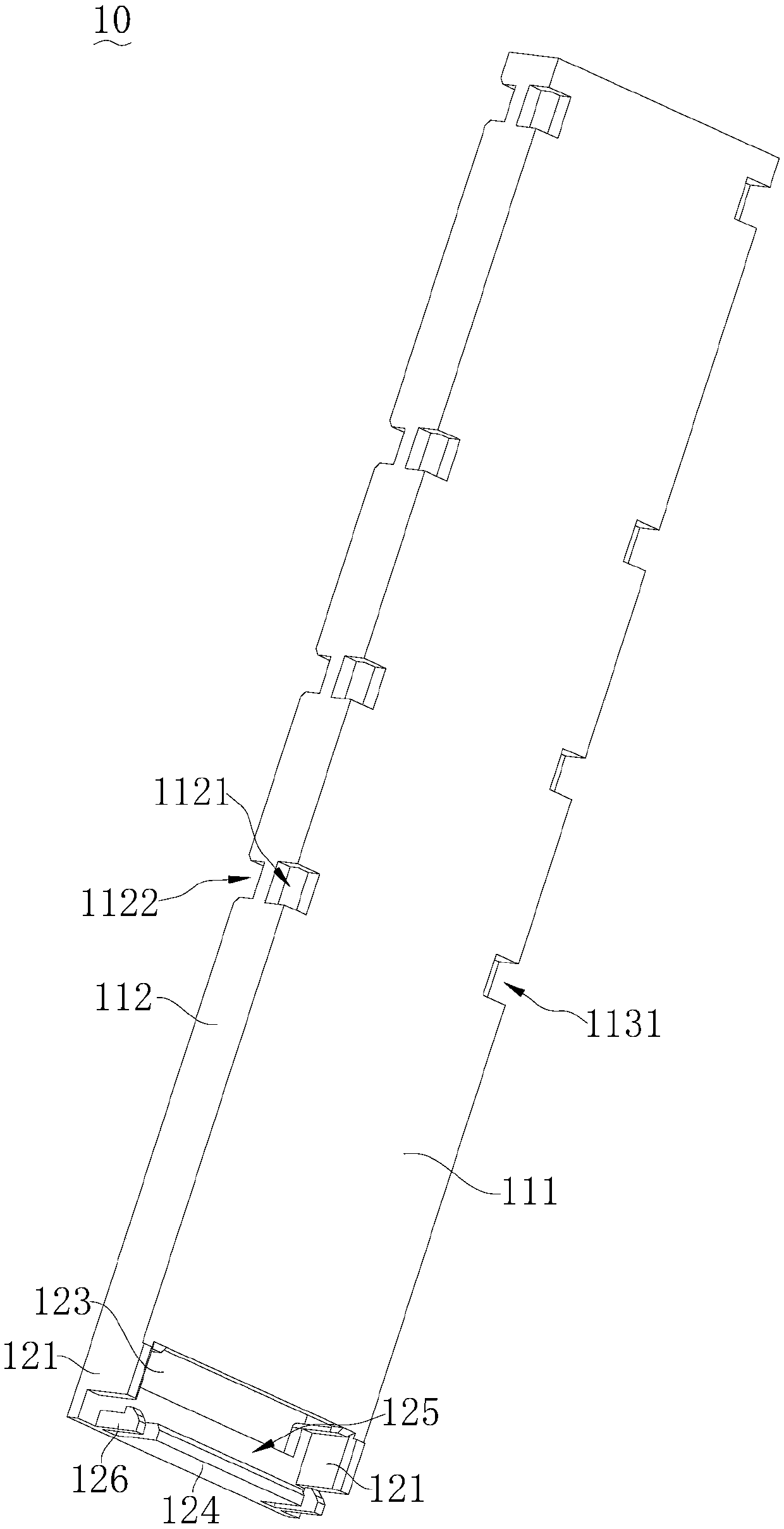 M.2 Hard disk mounting bracket