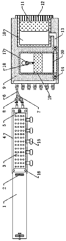 A take-up device for network engineering