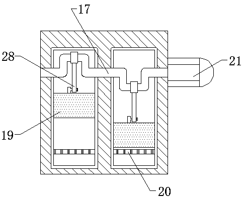 A take-up device for network engineering