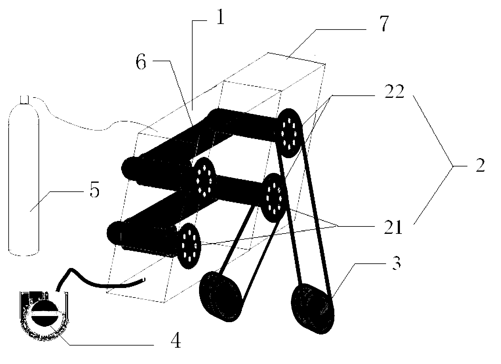 Preparation method and device for graphene