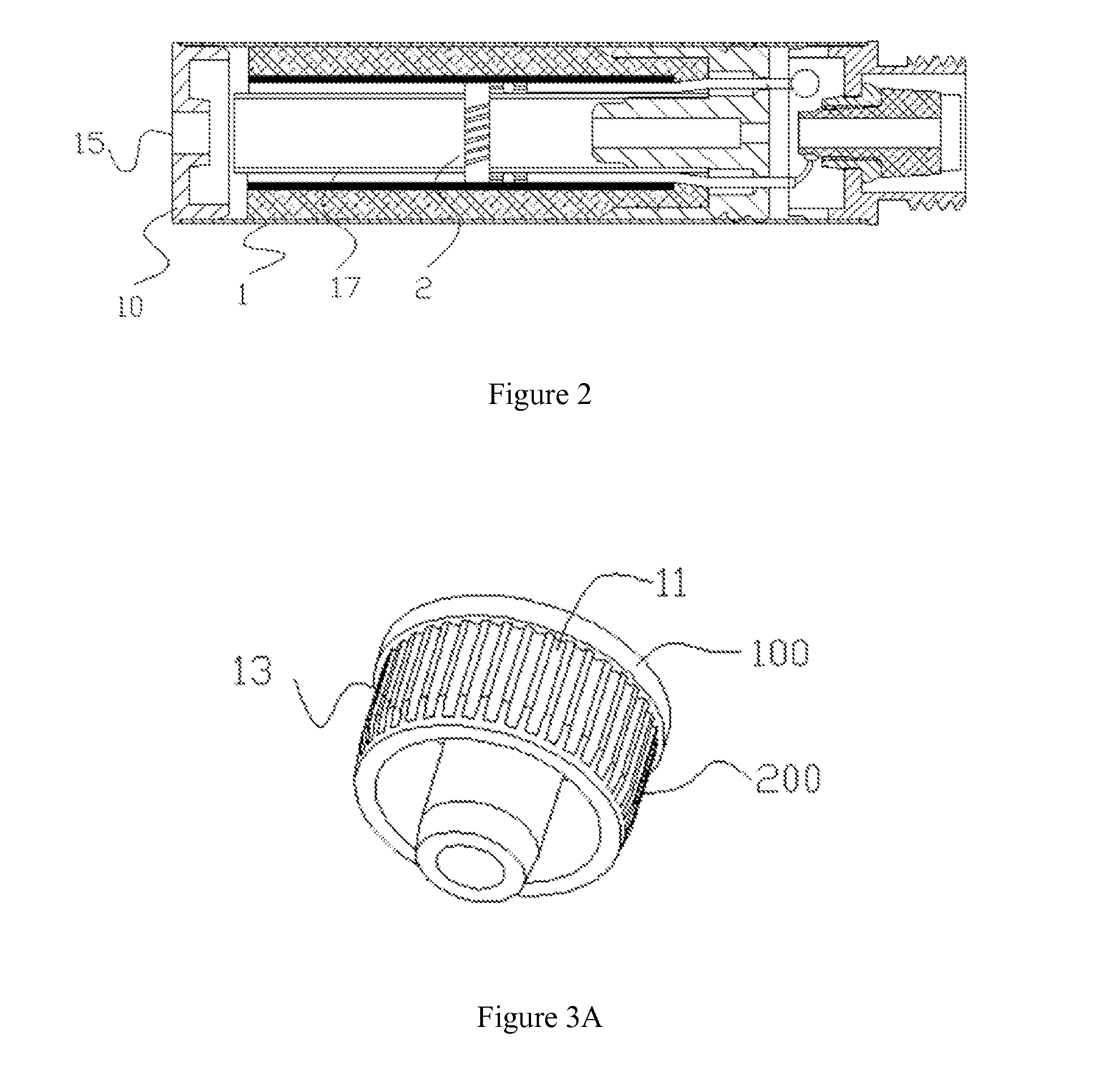 Atomizer component, battery component and electronic cigarette