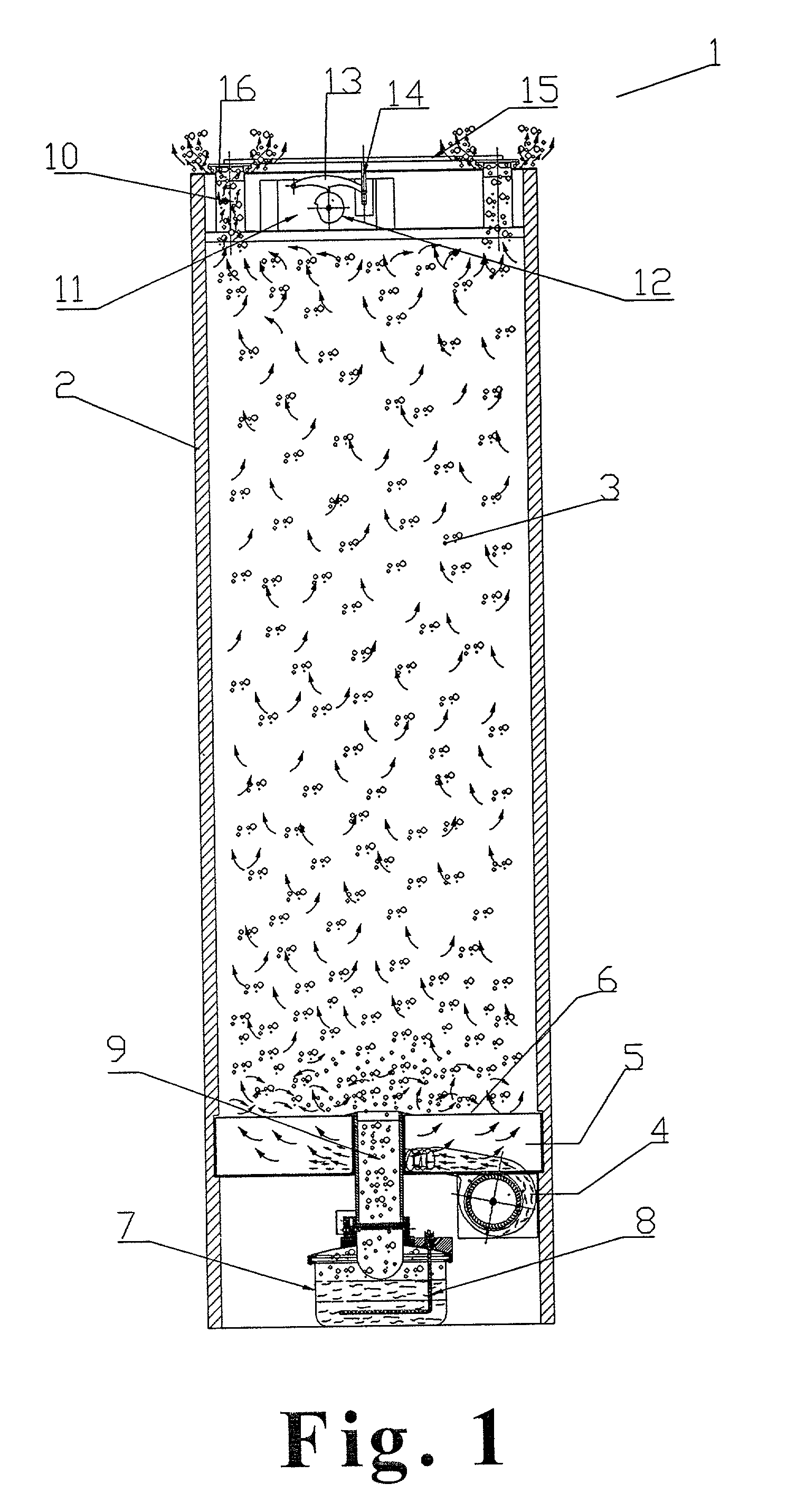 Clothes drying and dewrinkling cabinet