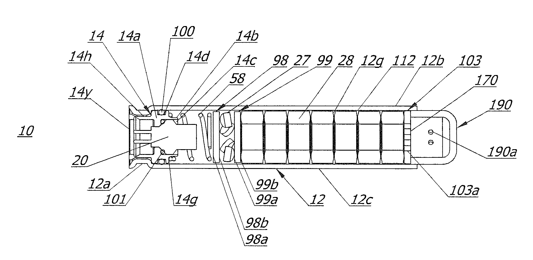 Gas generating system