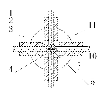 Overflow-discharge-type magnetic hydrocyclone